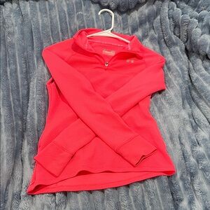 under armour pink running jacket